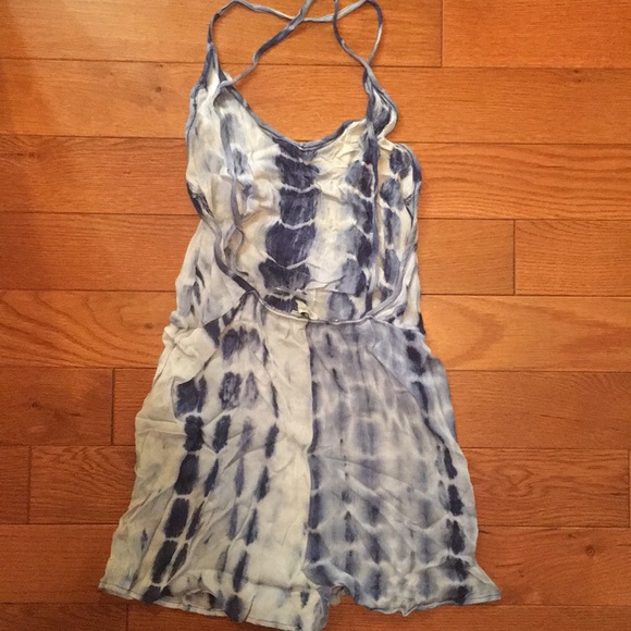 Charlotte Russe blue romper - Picture 3 of 3